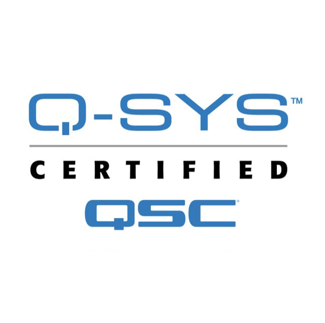 Q-SYS Certified Badge